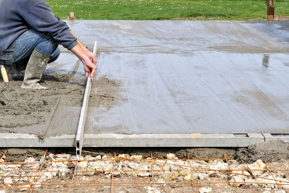 Fondation pour installation d'une terrasse en bois