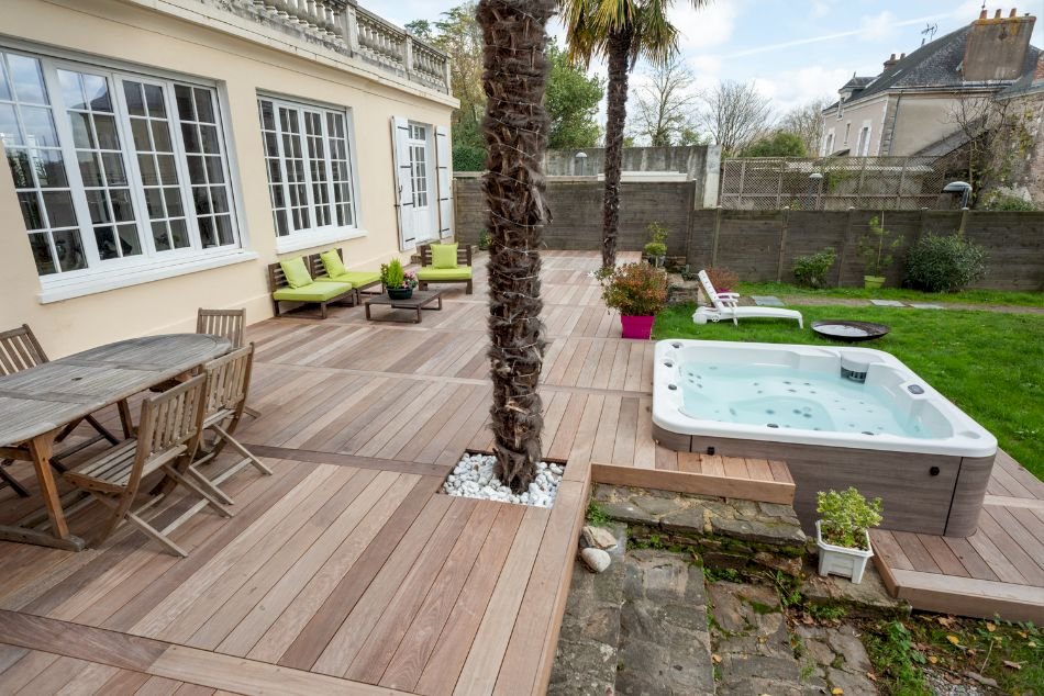 Sens de pose des lames de terrasse Wedeck